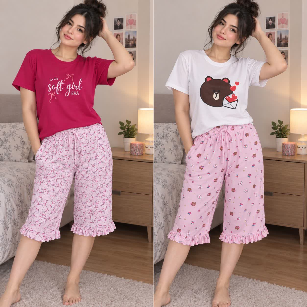ست تیشرت و شلوارک چیندار